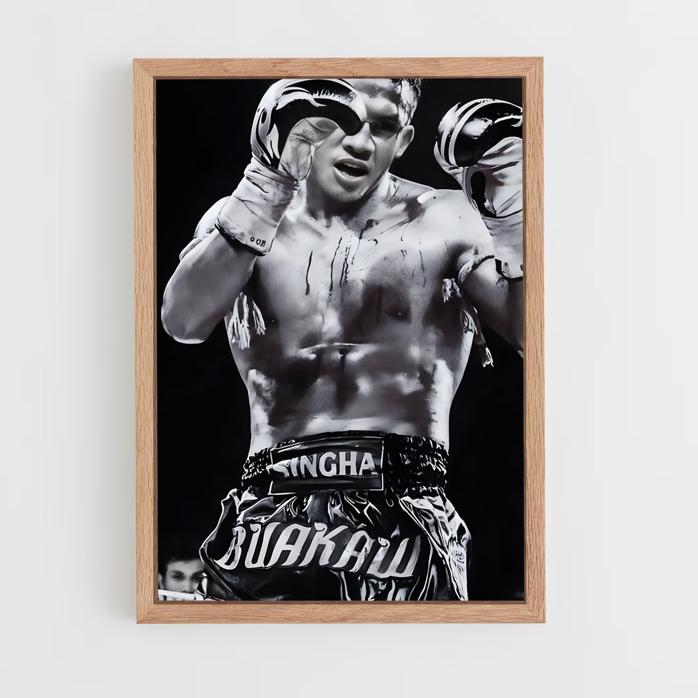 Poster L'Éveil du Guerrier – affiche Muay Thai (vue 4)